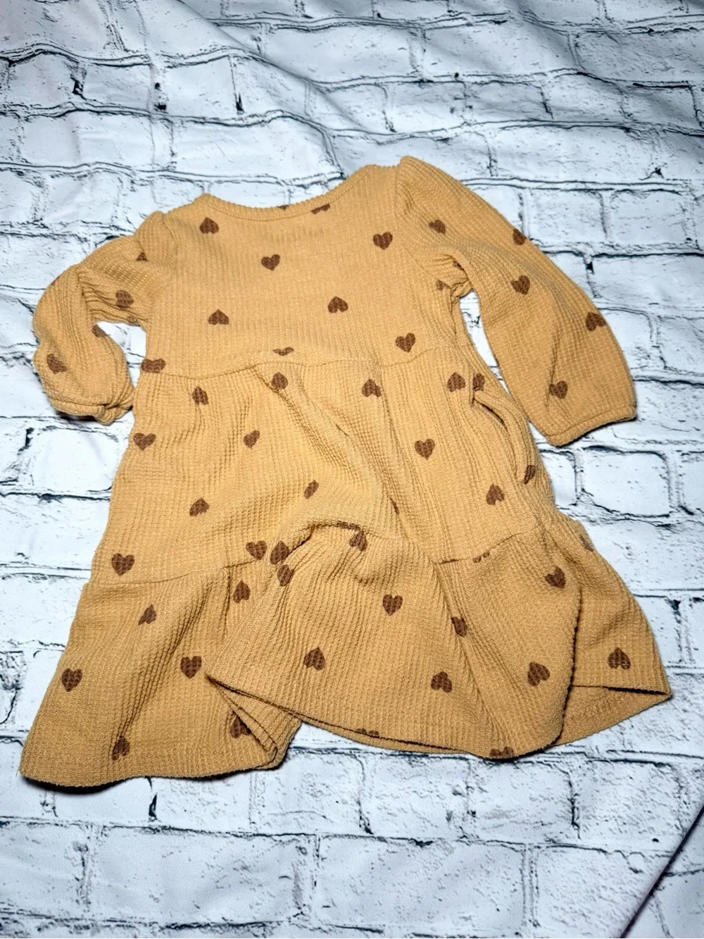 Cat & Jack yellow dress. Size 18M